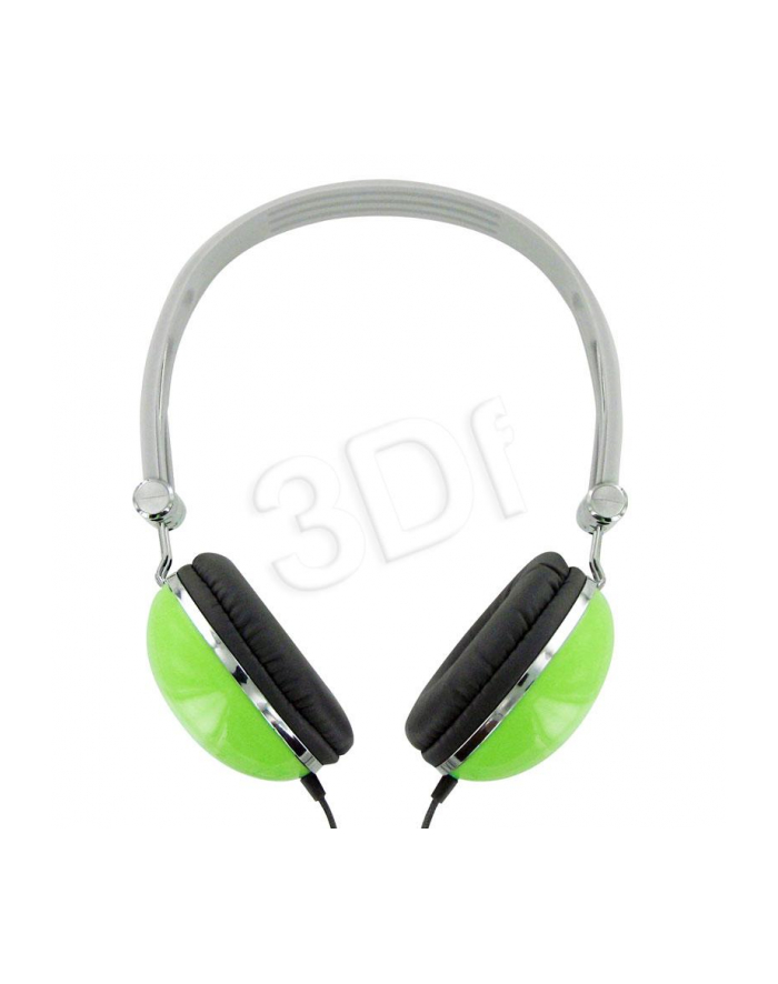 Sluchawki stereo pałąk zielone 06533 główny
