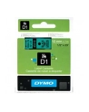 ETYKIETA D1 12mmx7m CZARNY/ZIEL. S0720590 - nr 46