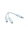 Adapter JACK stereo(M)-> 2x JACK stereo (F) - nr 10