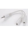 Adapter JACK stereo(M)-> 2x JACK stereo (F) - nr 3