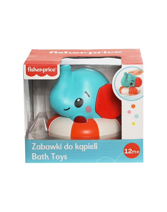 epee Fisher-Price Zabawka do kąpieli Słonik do puszczania baniek CFGMBT016B główny
