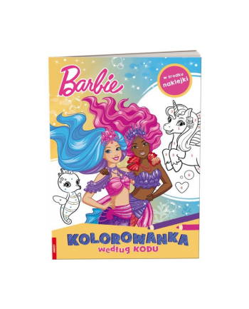 ameet Kolorowanka według kodu. Barbie Dreamtopia KKO-1401