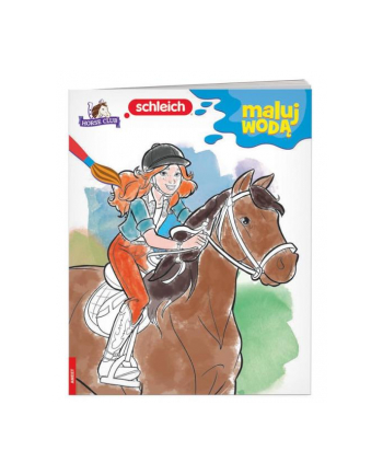 ameet Książeczka Maluj wodą. Schleich Horse Club MW-8401