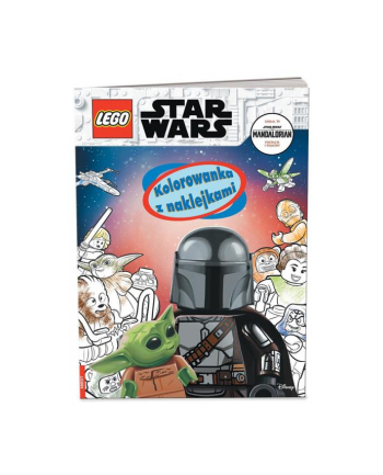 ameet Kolorowanka z naklejkami. LEGO STAR WARS NA-6302