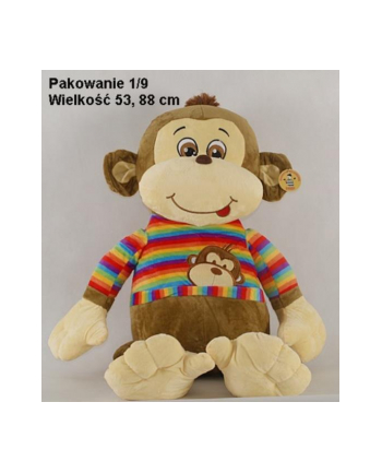 Małpka w pasiastej koszulce wielka 03253 D-EEF