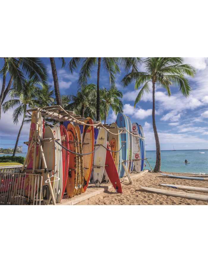 trefl Puzzle 1000el Plaża Waikiki, Hawaje 10742 główny