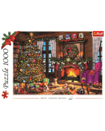 Puzzle 1000el Idą Święta 10745 Trefl nr 2