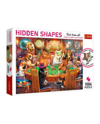 Puzzle 1086el. Hidden Shapes. Wieczór gier 10749 Trefl