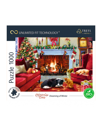 Puzzle 1000el UFT Christmas Time. Dreaming of Winter 10754 Trefl