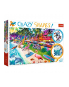 Puzzle 600 Crazy Shapes Plaża w Miami 11132 Trefl - nr 1