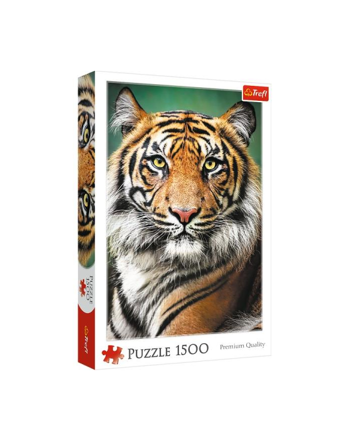 Puzzle 1500el Portret tygrysa 26204 Trefl główny