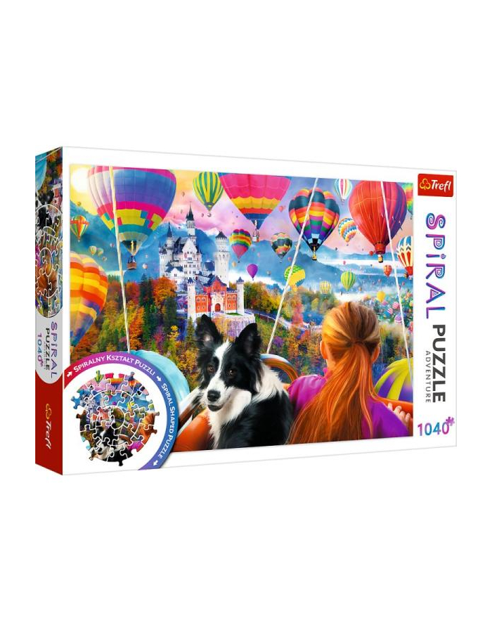 Puzzle 1040el Spiralne - Festiwal balonów 40018 Trefl główny