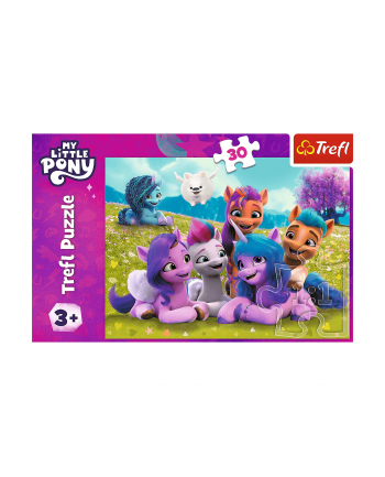 trefl Puzzle 30el Przyjacielskie Koniki Pony. My Little Pony Hasbro 18299