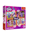 Puzzle 4w1 Poznaj kucyki Pony. My Little Pony 34624 Trefl - nr 1