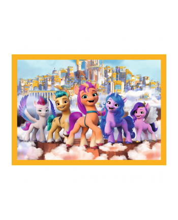 Puzzle 4w1 Poznaj kucyki Pony. My Little Pony 34624 Trefl