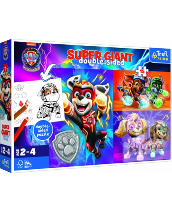 Puzzle Super Giant 15el Wspaniaa drużyna Psi Patrol 42009 Trefl nr 1