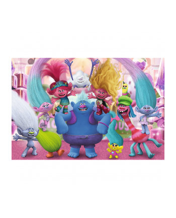 Puzzle 24el Maxi W świecie Trolli Trolls 3 14359 Trefl