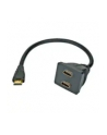 digitus Kabel rozdzielacz/splitter HDMI HighSpeed 1080p 24Hz FHD Typ HDMI A/2xHDMI A M/Ż 0,2m Czarny - nr 14