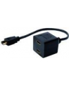 digitus Kabel rozdzielacz/splitter HDMI HighSpeed 1080p 24Hz FHD Typ HDMI A/2xHDMI A M/Ż 0,2m Czarny - nr 7