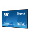 IIYAMA Monitor wielkoformatowy 55 cale LH5560UHS-B1AG matowy 24h/7 500(cd/m2) VA 3840 x 2160 UHD(4K) System Android.11 Wifi CMS(iiSignage2) - nr 82
