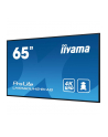 iiyama Monitor wielkoformatowy 64.5 cala LH6560UHS-B1AG matowy 24h/7 500(cd/m2) VA 3840 x 2160 UHD(4K) System Android.11 Wifi CMS(iiSignage2) - nr 75