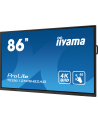 iiyama Monitor wielkoformatowy 85.6 cala TE8612MIS-B2AG INFRARED,40pkt,VA,4K,7H,WiFi - nr 28