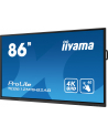 iiyama Monitor wielkoformatowy 85.6 cala TE8612MIS-B2AG INFRARED,40pkt,VA,4K,7H,WiFi - nr 48