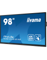 iiyama Monitor wielkoformatowy 97.5 cala TE9812MIS-B1AG INFRARED,40pkt,IPS,4K,7H,WiFi - nr 25