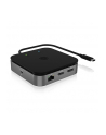 icybox Stacja dokująca IB-DK408-C41 7w1,HDMI, DP,USB,LAN - nr 1