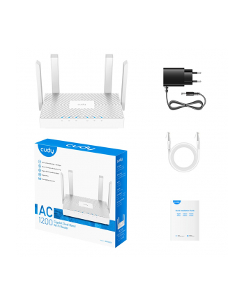 cudy Router WR1300E Router Mesh Gigabit WiFi AC1200 nr 2