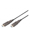 Kabel DIGITUS połączeniowy hybrydowy AOC HDMI 2.0 Premium High Speed Ethernet 4K60Hz UHD HDMI D/A HDMI D/A M/M czarny 20m - nr 7