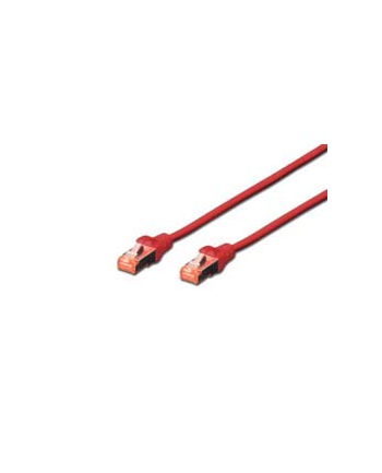 DIGITUS  LAN KABEL CAT 6-3M - 10 SZTUK - KABEL SIECIOWY RJ45 - EKRANOWANY S/FTP - KOMPATYBILNY Z CAT 6A I CAT 7 - CZERWONY  ()