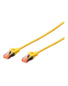 DIGITUS  - 10 SZTUK - KABEL KROSOWY CAT-6-3 M - EKRANOWANIE S-FTP - ŻYŁY MIEDZIANE - LSZH PŁASZCZ - KABEL SIECIOWY - ŻÓŁTY  () - nr 2