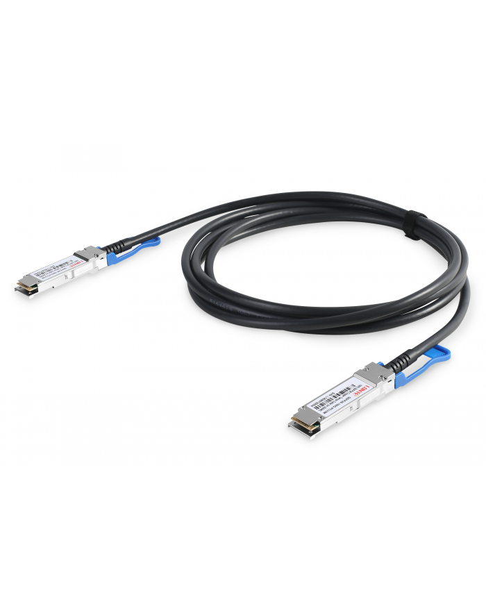 DIGITUS  DIRECT ATTACH CABLE 100G QSFP28 DO 28,3125 GB/S NA KANAŁ, 2 M  () główny