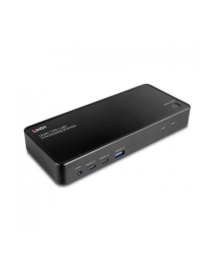 Replikator portów LINDY USB-C do 1xHDMI/1xDP/1xRJ45/3xUSB-A/3xUSB-C/1xAudio główny