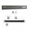 Digitus 1U Aluminum Pdu, Rackmountable, 9 X C13 10 A, 230 V Ac, 50/60 Hz, Iec C14 Inlet, A Fuse (DN95429) - nr 10