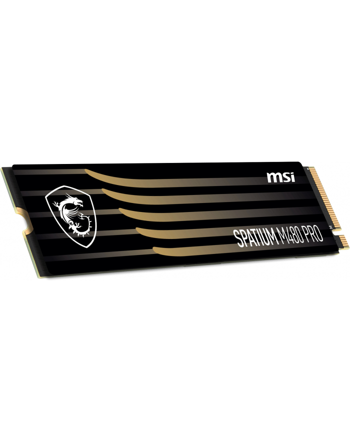 Dysk SSD MSI SPATIUM M480 Pro 1TB PCIe 4.0 NVMe M.2 2280 (7400/6000 MB/s) 3D NAND główny