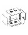 Szafa wisząca Techly Rack 19'' 9U 500x320 zmontowana, szara - nr 6