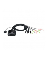 Aten Cs52Dp 2-Port Usb-C Displayport Hybrid Cable Kvm Switch (60653E) - nr 1