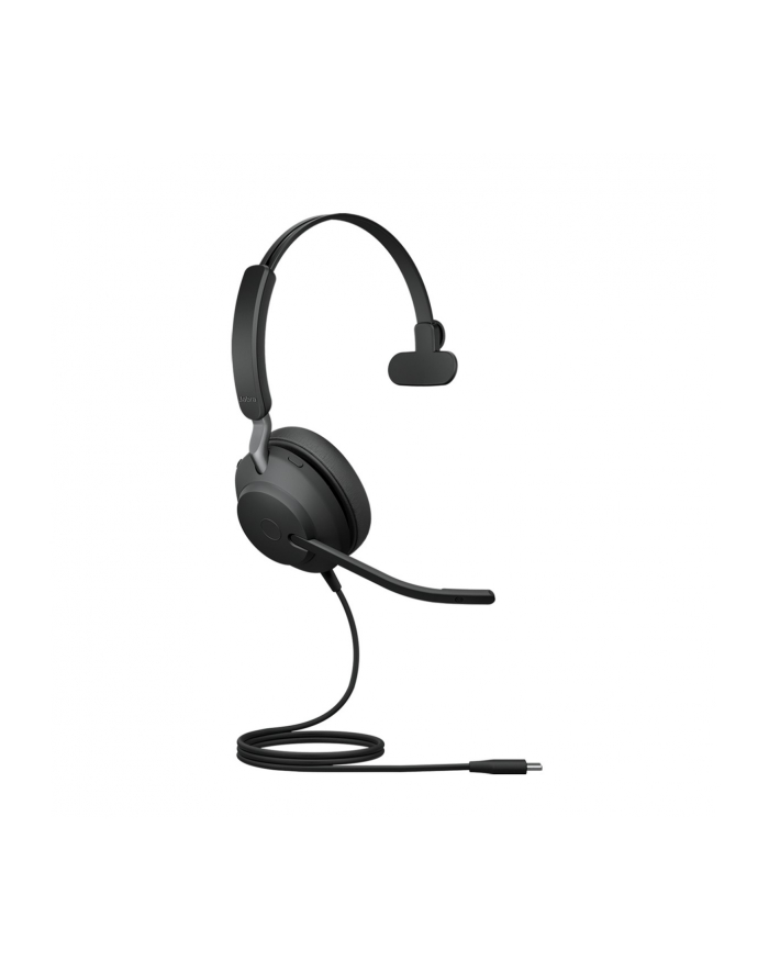 Jabra Evolve2 40 Se Przewodowy Zestaw Słuchawkowy Mono Certyfikowany Dla Uc Z Usb C główny