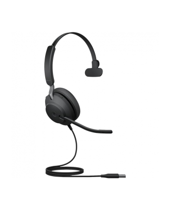 Jabra Evolve2 40 Se Przewodowy Zestaw Słuchawkowy Mono Certyfikowany Dla Microsoft Teams Z Usb A