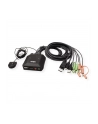 Aten Cs52Dp 2-Port Usb-C Displayport Hybrid Cable Kvm Switch (60653E) - nr 25
