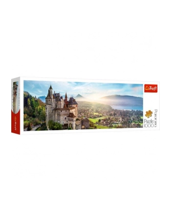 Puzzle 1000el. Panorama Zamek Menthon, Francja 29055 Trefl