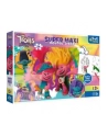 Puzzle dwustronne 24el SUPER MAXI 3w1 Wesoły dzień Trolli Trolls 3 41017 Trefl - nr 2
