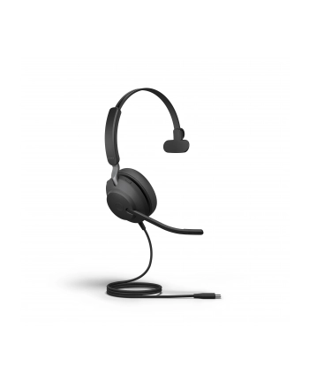 Jabra Evolve2 40 Se Przewodowy Zestaw Słuchawkowy Mono Certyfikowany Dla Uc Z Usb C