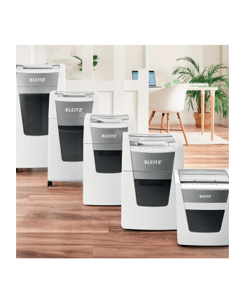 Leitz Niszczarka Automatyczna Iq Small Office 50 P-4 Arkuszy Pojemność Pojemnika 20L Kolor Biały (80350000)
