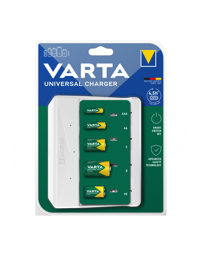 Varta Ładowarka do akumulatorów Universal Charger 57658101401 główny