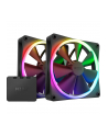 Nzxt F140 RGB DUO 2-pack 140mm czarny (RFD14DFB1) - nr 16