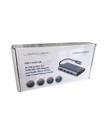 Lc-Power HUB USB LC-HUB-MULTI-5 (LCHUBMULTI5)