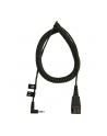 Jabra Kabel QD na 2,5mm, wtyk pod kątem, spiralny, długośc 0,5m-2,0m, Przykładowo dla Panaso (8800-01-46) - nr 7